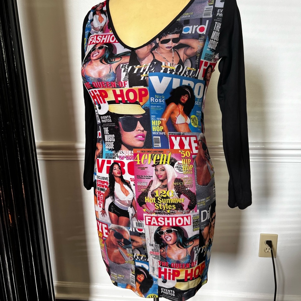 2000’s Hip Hop magazine Dress Sz Large